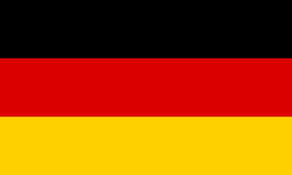 Schwarz-rot-goldene Flagge Deutschlands