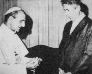 Friedrich Jürgenson wird vom Papst ausgezeichnet