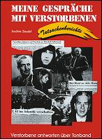 Buchcover „Meine Gespräche mit Verstorbenen“ mit Collage historischer Porträts